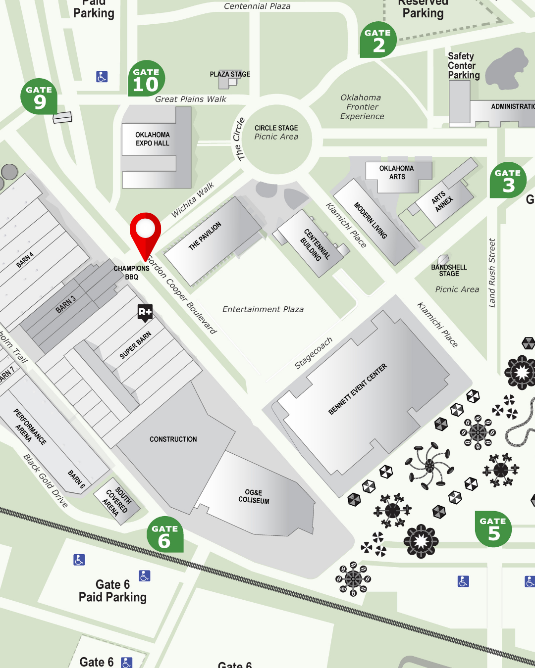 Roger Westmorelands Concessions, 4258, 4260 - Gordon Cooper Central